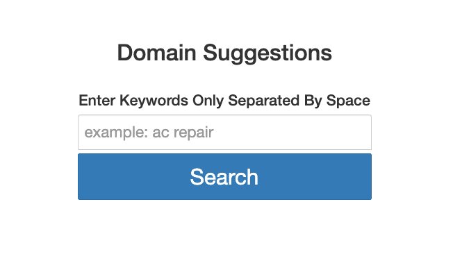 How to create a domain name suggestion tool: Tutorial
