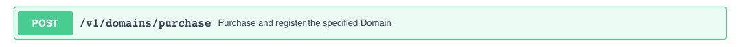 How to register and purchase a domain using GoDaddy API: Tutorial