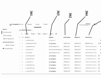 Patent for domain management and transfer system — Uniregistry gets