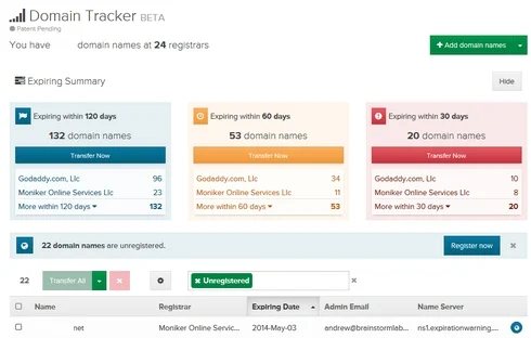 Domain tracker to Hoover up domain names — Uniregistry releases