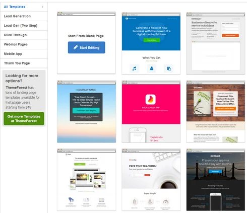 Use Instapage to quickly create landers — How to