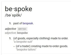 Name Bespoke.com hit with another cybersquatting complaint — Valuable domain