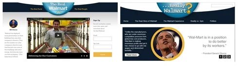 It’s not really Walmart: Walmart goes following union’s parody site