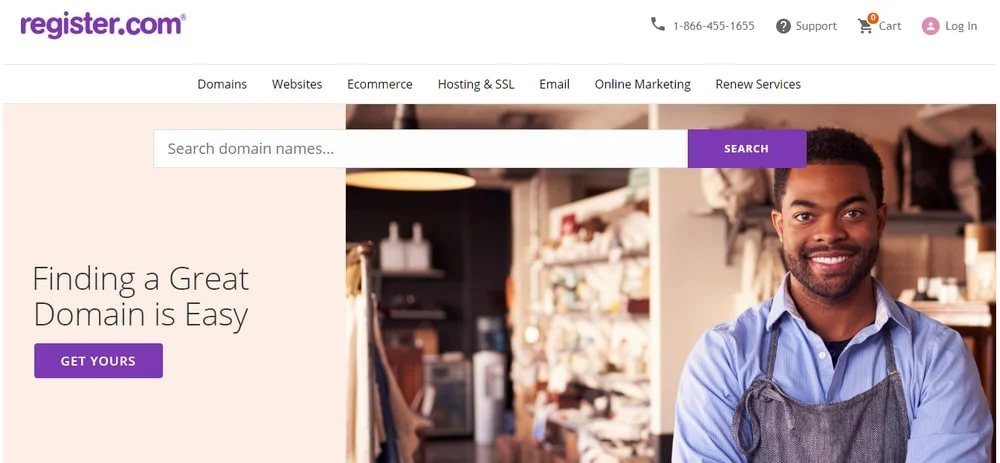 Web.com refreshes Register.com, lowers pricing