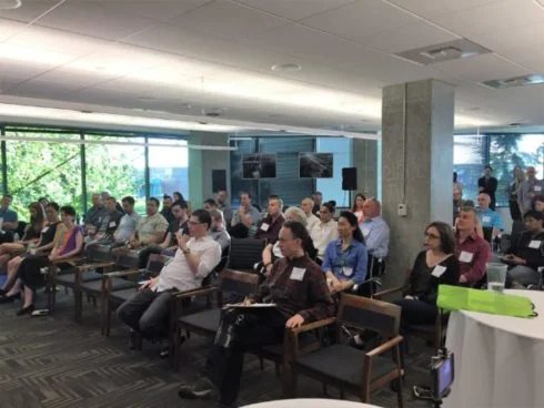 The audience during the panel discussion.