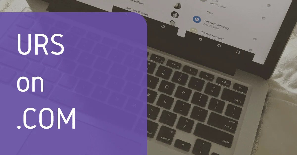 Might want URS on .com — Why Verisign