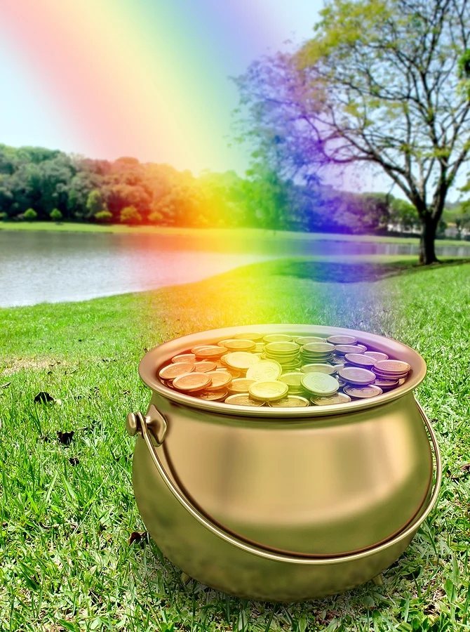 A domain name: Woman inherited “a little pot of gold”