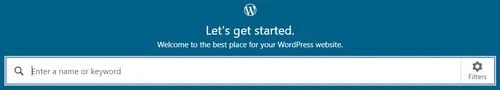 Use Donuts Relevant Name Search — WordPress.com to