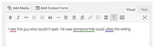 WordPress ditches grammar checker