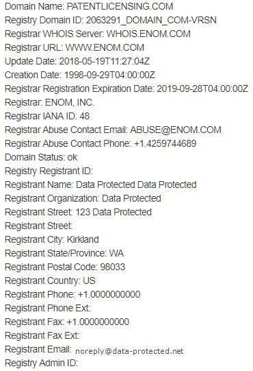 Domain name registrar has made it impossible for people to contact you — Yes, your