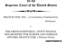 France.com Domain Battle Reaches Supreme Court