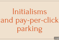 Handle With Care Parking Three and Four Letter Domains