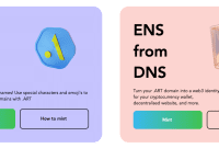 Art simplifies domain connection to ENS.