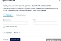 Simplify Domain Sales with Dynadot Pay Links