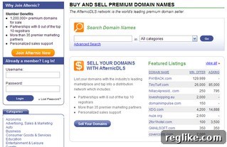 Afternic Reimagines Its Online Presence 2 Afternic home page