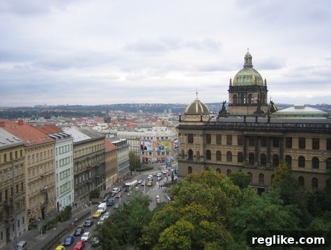 Elephant Orchestra Breaks Loose at DOMAINfest 2 Panoramic view from Elephant Orchestra's office in Prague