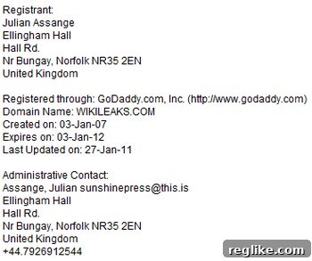 Julian Assange Consolidates Ownership of WikiLeaks.com 2 wikileaks.com