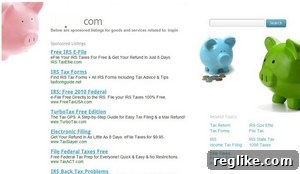 Adsense for Domains Financial Theme