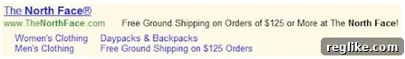 namedrive-1 Example of an ad with additional site links