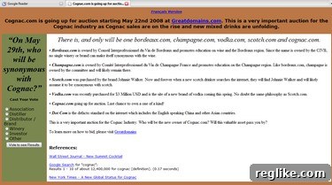Cognac.com: Setting the Standard for Domain Marketing 2 Cognac.com - A premium domain name marketed for auction