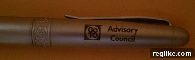 Those Were the Days: The GoTo.com Story 2 GoTo.com Advisory Pen - A relic from the early days of PPC