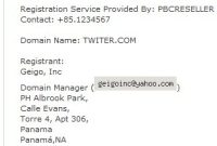 ‘Twiter.com’ Typo Arbitration: Terminated, Then Refiled