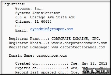 grouponpos Whois record for GrouponPOS.com