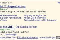 Angie’s List Files Lawsuit Against ServiceMagic Over Google Ads
