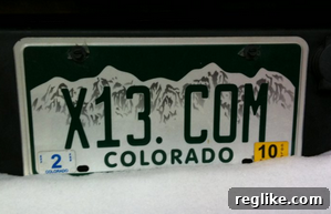 license-x13 X13.com License Plate