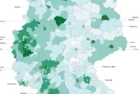 Uncovering Regional Trends in de Domain Registrations