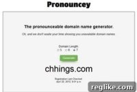 Memorable Domain Names Made Easy