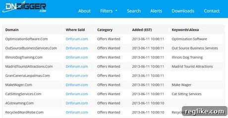 Quickly Weed Out Junk Domains on Forums 2 dndigger