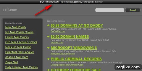 Turn Your Sedo Parked Page into a Powerful Sales Funnel 3 Sedo parked page with a prominent 'For Sale' message clearly displayed at the top, emphasizing domain availability.