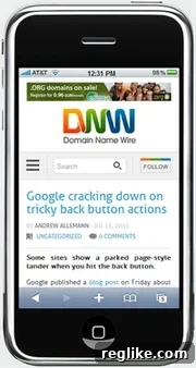 Domain Name Wire Evolved and Elevated 2 Domain Name Wire new responsive design across devices