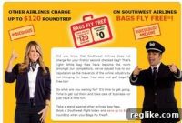 Southwest Airlines Lands BagsFlyFree.com