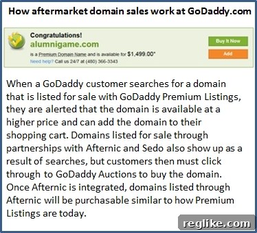 GoDaddy Buys Afternic from NameMedia 3 Aftermarket domains made easy with Afternic