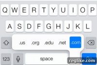 iOS 7 Axes .com Shortcut