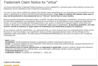 New Trademark Claims Notice Unveiled: A Practical Example