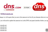 DNS.com Migrates to DNSbyComodo.com