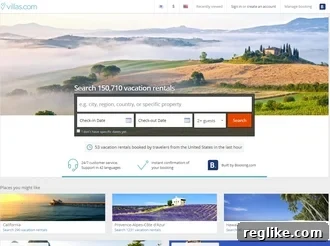Booking.com Challenges Vacation Rental Giants with Villas.com 2 Villas.com