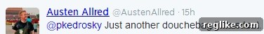 Twitter comment on the perceived arrogance of .CEO domains