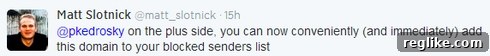 Another Twitter comment on the limited appeal of .CEO