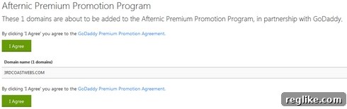 How to Seamlessly Migrate GoDaddy Premium Listings to Afternic 4 GoDaddy Premium Listing Confirmation Page