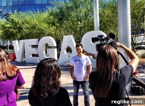 Vegas Debuts with Robust Local Business Backing 3 Richard Lau at .Vegas Launch
