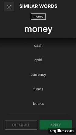 GoDaddy DomainFinder App Exploring Similar Keywords