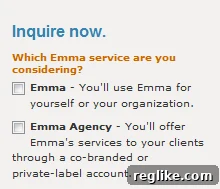 Emma Inquiry Form Emma Email Marketing Inquiry Form