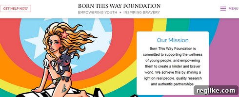 Lady Gaga Charity Adopts .foundation Domain 2 bornthisway