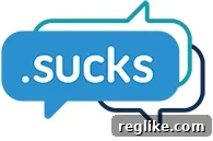 Brands' .Sucks Registrations: A Self-Defeating Strategy 2 A conceptual image representing the .Sucks domain TLD and its impact on brands, with a website interface displaying a negative sentiment.