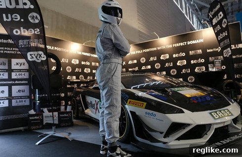 InterNetX's Lamborghini R-EX: A Supercar Reimagined 4 InterNetX Lamborghini R-EX Racecar on Track