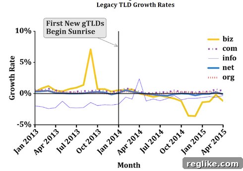 New TLD Competition Report: Devoid of Insight 2 TLD Growth Rates: A Visual Representation of Domain Registration Trends